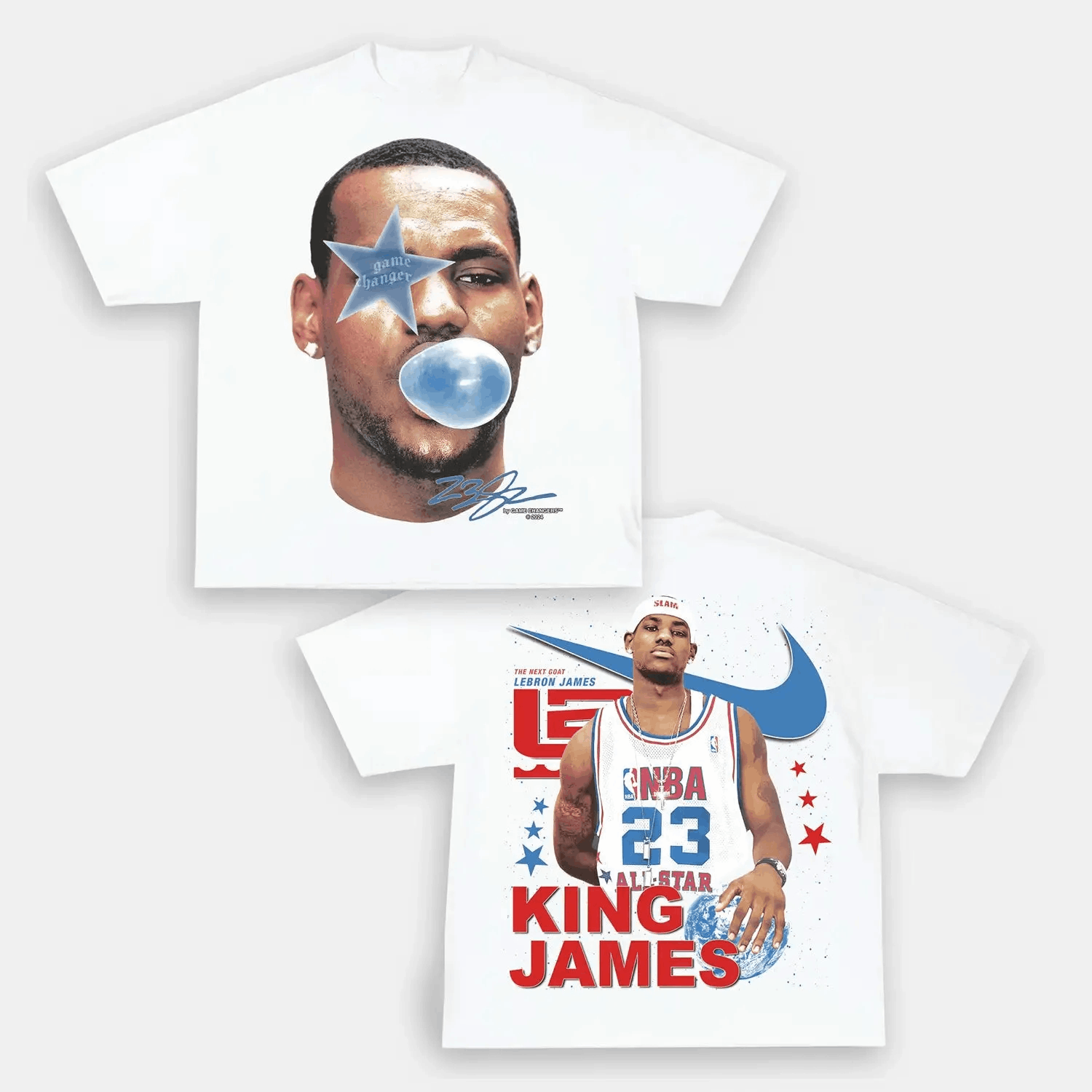 Unisex-Adult Ultra Cotton Washed T-Shirt Graphic  ALLSTAR BRON TEE - [DS] 